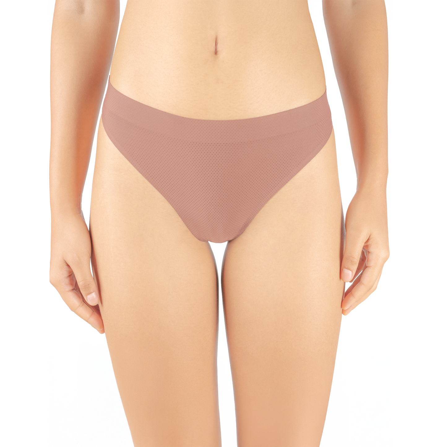 Venin de Fluer Wide Crotch Perforated Thong Panties - 3 Counts